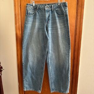 Wild Fable Relax Straight Leg Blue Women's Jeans